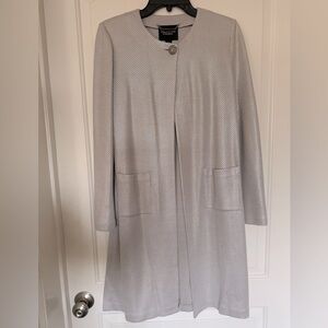 St.John Couture Size 4 Silver cardigan